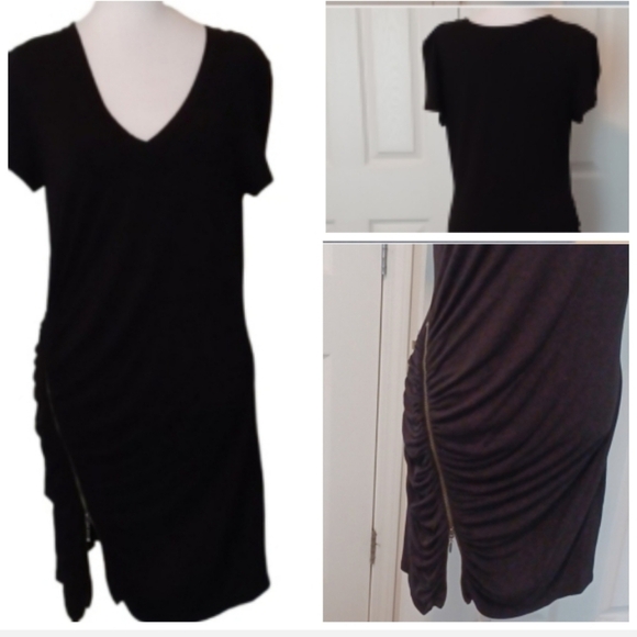 🌺Cache Blue Asymmetrical Wrap Cocktail Dress - Picture 1 of 11